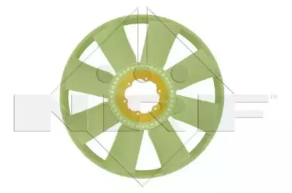 49805 NRF Крыльчатка вентилятора, охлаждение двигателя