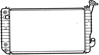 50307 NRF Радиатор, охлаждение двигателя