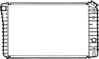 50309 NRF Радиатор, охлаждение двигателя