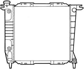 50312 NRF Радиатор, охлаждение двигателя