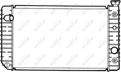 50362 NRF Радиатор, охлаждение двигателя