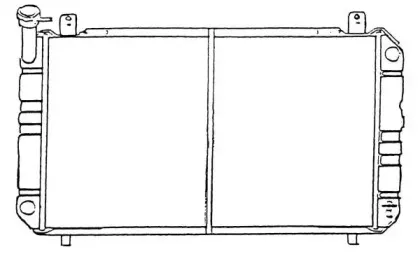 513495 NRF Радиатор, охлаждение двигателя
