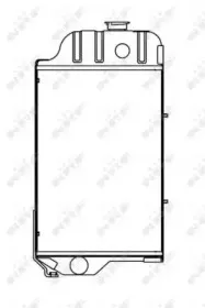 52163 NRF Радиатор, охлаждение двигателя