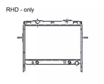53369 NRF Радиатор, охлаждение двигателя