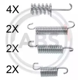 0004Q A.B.S. Комплектующие, тормозная колодка
