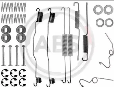 0624Q A.B.S. Комплектующие, тормозная колодка