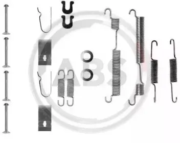 0653Q A.B.S. Комплектующие, тормозная колодка