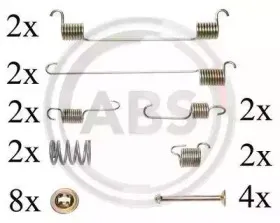 0802Q A.B.S. Комплектующие, тормозная колодка