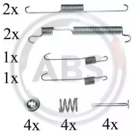 0822Q A.B.S. Комплектующие, тормозная колодка