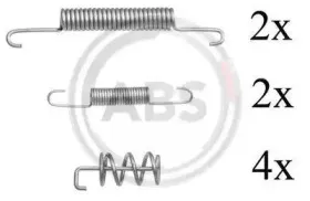 0831Q A.B.S. Комплектующие, стояночная тормозная система