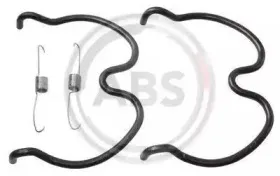 0837Q A.B.S. Комплектующие, тормозная колодка