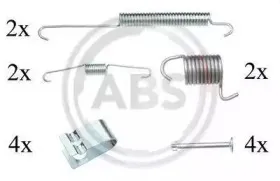 0842Q A.B.S. Комплектующие, тормозная колодка