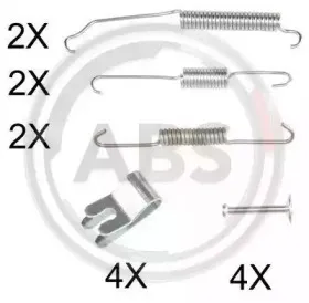 0882Q A.B.S. Комплектующие, тормозная колодка