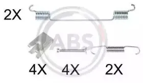 0883Q A.B.S. Комплектующие, тормозная колодка