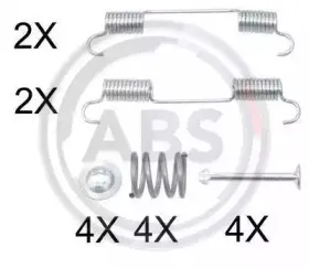 0897Q A.B.S. Комплектующие, стояночная тормозная система