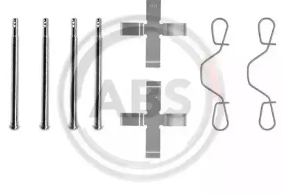 0949Q A.B.S. Комплектующие, колодки дискового тормоза