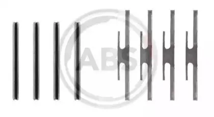 0975Q A.B.S. Комплектующие, колодки дискового тормоза