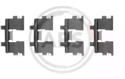 1015Q A.B.S. Комплектующие, колодки дискового тормоза