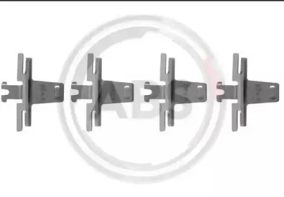 1018Q A.B.S. Комплектующие, колодки дискового тормоза