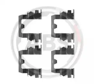 1095Q A.B.S. Комплектующие, колодки дискового тормоза