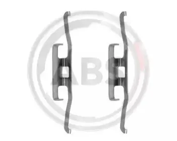 1098Q A.B.S. Комплектующие, колодки дискового тормоза