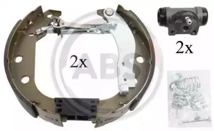 111413 A.B.S. Комплект тормозных колодок
