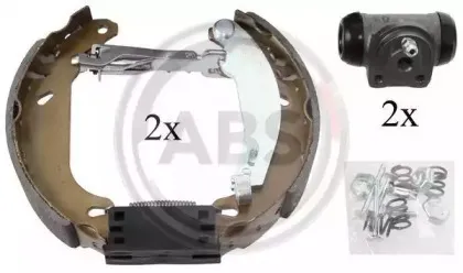 111415 A.B.S. Комплект тормозных колодок