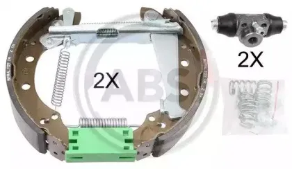 111431 A.B.S. Комплект тормозных колодок