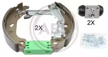 111447 A.B.S. Комплект тормозных колодок