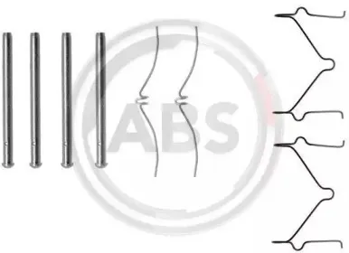 1124Q A.B.S. Комплектующие, колодки дискового тормоза