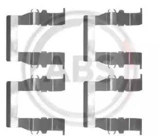 1194Q A.B.S. Комплектующие, колодки дискового тормоза