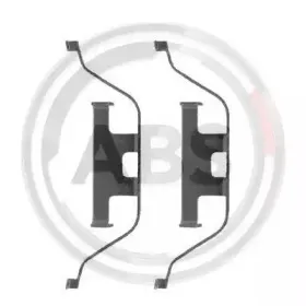 1201Q A.B.S. Комплектующие, колодки дискового тормоза