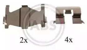 1206Q A.B.S. Комплектующие, колодки дискового тормоза