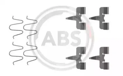 1207Q A.B.S. Комплектующие, колодки дискового тормоза