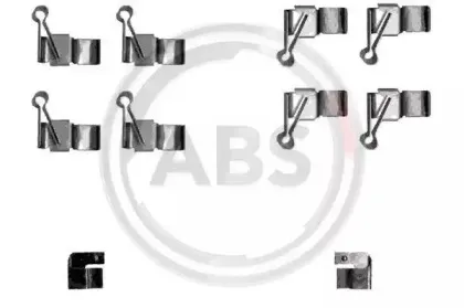 1238Q A.B.S. Комплектующие, колодки дискового тормоза
