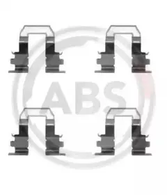 1255Q A.B.S. Комплектующие, колодки дискового тормоза