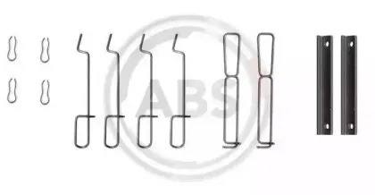 1265Q A.B.S. Комплектующие, колодки дискового тормоза