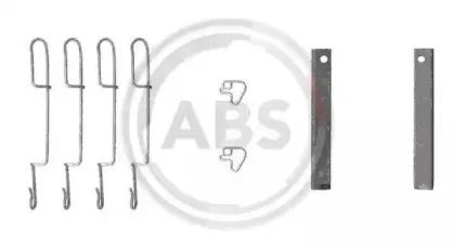 1280Q A.B.S. Комплектующие, колодки дискового тормоза