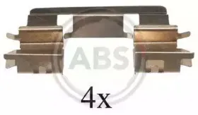 1294Q A.B.S. Комплектующие, колодки дискового тормоза