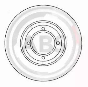 15313 A.B.S. Тормозной диск