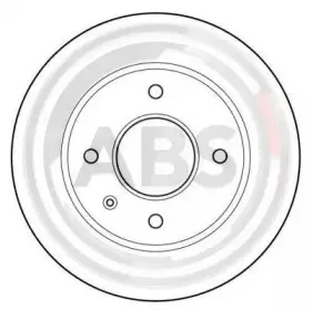 15727 A.B.S. Тормозной диск