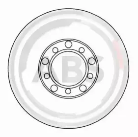 15743 A.B.S. Тормозной диск