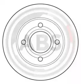 15765 A.B.S. Тормозной диск