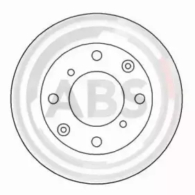 15832 A.B.S. Тормозной диск