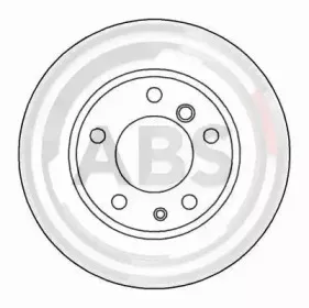15870 A.B.S. Тормозной диск