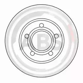 15936 A.B.S. Тормозной диск