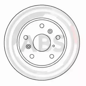 15950 A.B.S. Тормозной диск