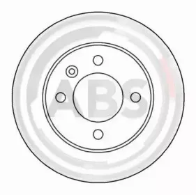 15961 A.B.S. Тормозной диск