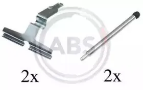 1602Q A.B.S. Комплектующие, колодки дискового тормоза