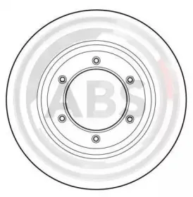 16045 A.B.S. Тормозной диск
